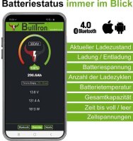 BullTron® SLIM 100Ah 25,6V Polar inkl. Smart BMS mit 150A Dauerstrom & Bluetooth App