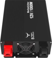 BullTron Wechselrichter 1000W mit ON/OFF Schalter,...