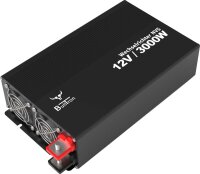 BullTron Wechselrichter NVS 3000W mit Netzvorrangschaltung und Fernbedienung