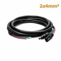 DAC 2x4mm² Solarkabel - Modul zu Laderegler mit MC4...