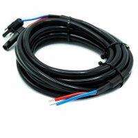 DAC 2x6mm² Solarkabel - Modul zu Laderegler mit MC4 Steckern