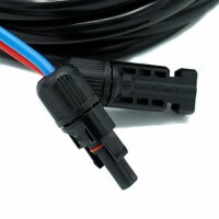 DAC 2x6mm² Solarkabel - Modul zu Laderegler mit MC4 Steckern