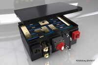 Forster 12,8V Lithium 150Ah LiFePO4 Premium Batterie | 200A-BMS-2.0 | 500A Bluetooth Mess-Shunt | Ducato Ford PSA | 1920Wh