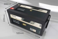 Forster 12,8V Lithium 300Ah LiFePO4 Premium Batterie | 200A-BMS-2.0 | 3840Wh | IP67