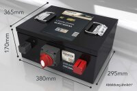 Forster 12,8V Lithium 320Ah LiFePO4 Premium Batterie |...