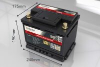 12.8V | 20Ah | LiFePO4 | Heavy Duty Automotive Lithium Batterie | 600A