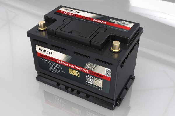 12.8V | 85Ah | LiFePO4 | Heavy Duty Automotive Lithium Batterie | 1800A