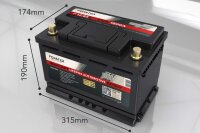 12.8V | 85Ah | LiFePO4 | Heavy Duty Automotive Lithium Batterie | 1800A