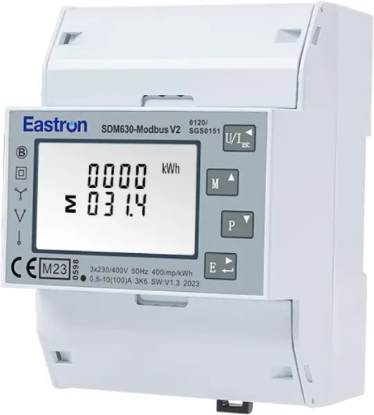 BullTron® Smart Meter 250A 3-phasig, Display, RS485