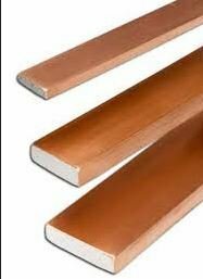 Kupferschiene / Sammelschiene 100 x 30 x 10 mm gelocht