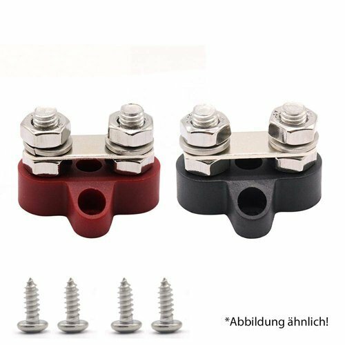 Batterie Anschlussblock M8 doppelt DC 12V/24V