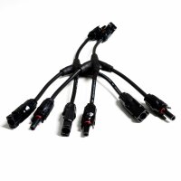 MC4 Stecker Set - zur Parallelverschaltung von 3...