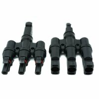 MC4 T-Stecker Set zur Parallelverschaltung von 3...