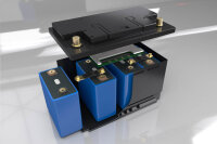Forster 12,8V Lithium 100Ah LiFePO4 Premium Batterie | 200A-BMS-2.0 | 500ABluetooth Mess-Shunt | Ducato Ford PSA VWT6 TGE | 1280Wh | IP67
