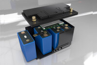 Forster 12,8V Lithium 180Ah LiFePO4 Premium Batterie | 200A-BMS-2.0 | 500A Bluetooth Mess-Shunt | Ducato Ford PSA | IP67