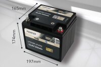 Forster 12,8V Lithium 50Ah LiFePO4 Standard Batterie | 50A-BMS | Smart Bluetooth | 512Wh