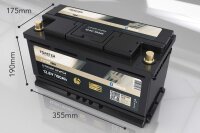 Forster 12,8V Lithium 100Ah LiFePO4 Standard Batterie | 150A-BMS | Smart Bluetooth | Ducato Ford PSA | 1024Wh
