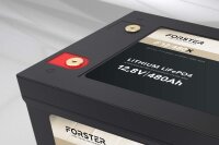 Forster 12,8V Lithium 480Ah LiFePO4 Premium Batterie |...