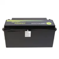 WATTSTUNDE® Lithium 12V 200Ah LiFePO4 Batterie LIX12-200-BS