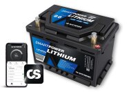 110Ah | 12,8V | 1408Wh | SMART POWER Lithium LiFePO4...