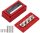 Sammelschiene Busbar 300A 4P + Cover Farbe: rot
