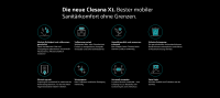 Clesana X1  mobile Verschweiß-Toilette