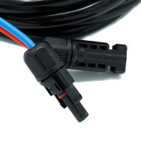 WATTSTUNDE® DAC 4.7 Anschlusskabel Solarmodul zu Laderegler 7 Meter 2x4mm²