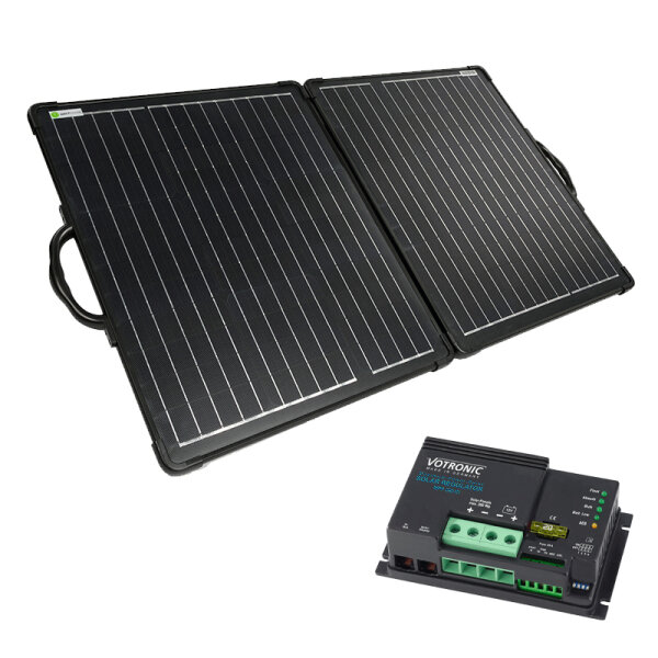 WATTSTUNDE 200W ULTRA LIGHT Solarkoffer WS200SUL mit Votronic MPP260 CI