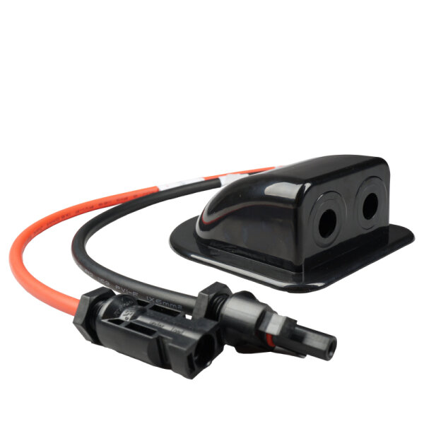 WATTSTUNDE® Dachdurchführung mit MC4 Steckverbinder inkl. 30cm Kabel