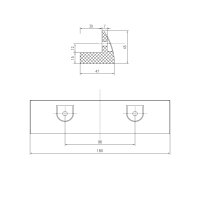 WATTSTUNDE® MOUNT Solarmodul Halterung short weiß