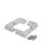 WATTSTUNDE® MOUNT Solarmodul Halterung corner weiß