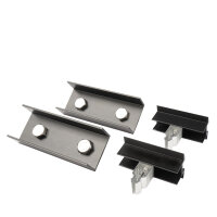 WATTSTUNDE® Hausdachhalterung Mittelklemmen + Verbinder