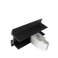 WATTSTUNDE® Hausdachhalterung Mittelklemmen + Verbinder