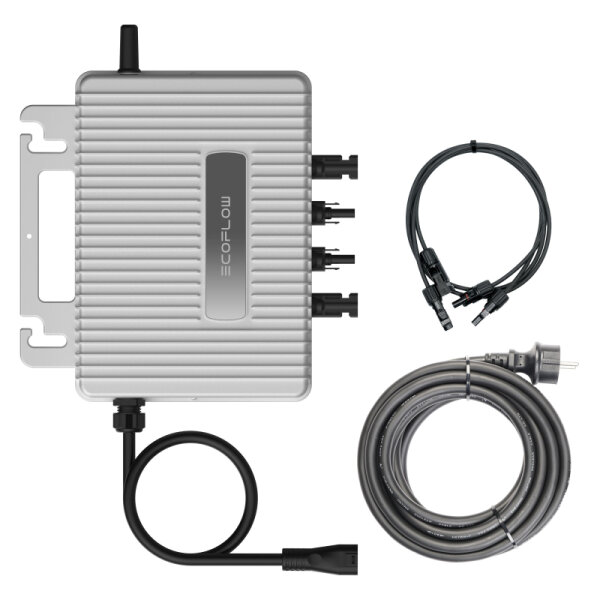 EcoFlow STREAM Mikrowechselrichter 800W mit PV und AC Kabel