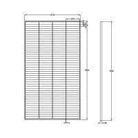 WATTSTUNDE® SOLA Frame Black 275Wp