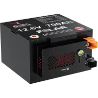 BullTron 700Ah Polar Untersitz inkl. Smart BMS mit 500A Dauerstrom & BT/WiFi App, CAN-Bus, RS485