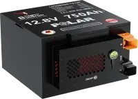BullTron 750Ah Polar Untersitz inkl. Smart BMS mit 500A Dauerstrom & BT/WiFi App, CAN-Bus, RS485