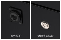 520Ah | 12,8V | 6656Wh | SMART POWER plus Lithium LiFePO4 Batterie mit Bluetooth 5.0 | integriertem 200A-400 BMS-2.1 | Heizung