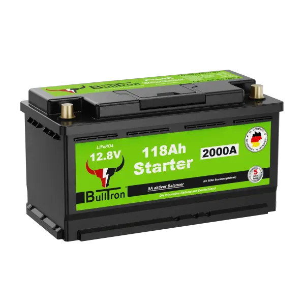 BullTron® 118Ah L5 Polar Starter und Versorgerbatterie LiFePO4 12.8V Akku