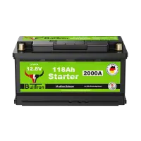 BullTron® 118Ah L5 Polar Starter und Versorgerbatterie LiFePO4 12.8V Akku