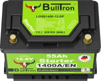 BullTron® 55Ah L5 Polar Starter und Versorger Batterie LiFePO4 12.8V Akku
