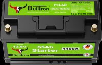 BullTron® 55Ah L5 Polar Starter und Versorger Batterie LiFePO4 12.8V Akku
