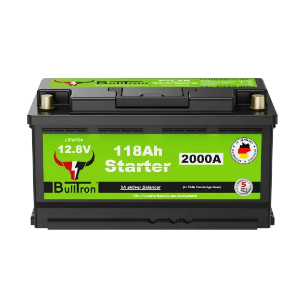 BullTron® 118Ah L3 Polar Starter und Versorgerbatterie LiFePO4 12.8V Akku