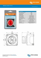 Victron Hauptschalter Battery switch 275 A