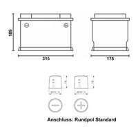 BullTron® 100Ah LiFePO4 12.8V Akku mit Smart BMS und...