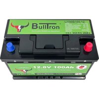 BullTron® 100Ah LiFePO4 12.8V Akku mit Smart BMS und Bluetooth App