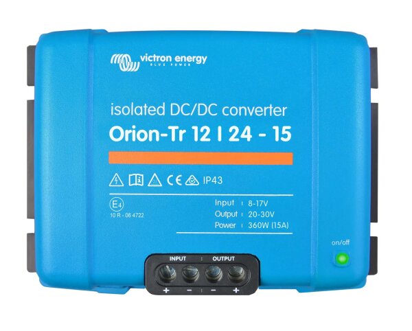 Victron Orion-Tr Smart 12 / 24-15A (360 W) Isoliertes DC-DC-Ladegerät