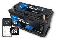 150Ah | 12,8V | 1920Wh | SMART POWER Lithium LiFePO4...