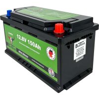 BullTron® 150Ah LiFePO4 12.8V mit Smart BMS,...