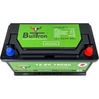 BullTron® 150Ah LiFePO4 12.8V mit Smart BMS, Bluetooth App